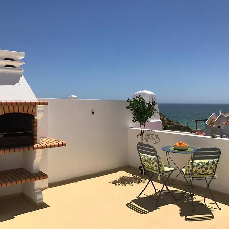 Tranquil Benagil Sea View With Panoramic Roof Terrace And 2 Pools, 200m From Beach, On Hanging Valleys Trail Apartment *